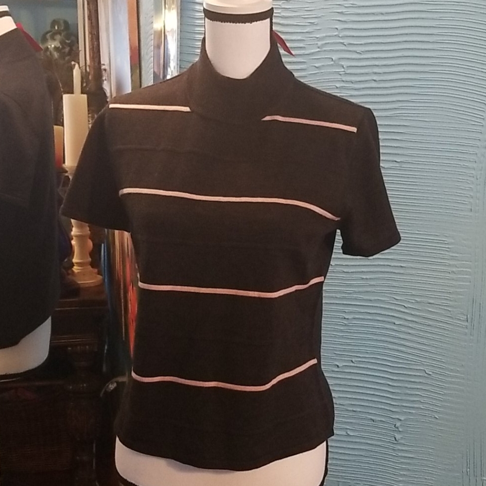 3/25$ mock turtle neck sweater